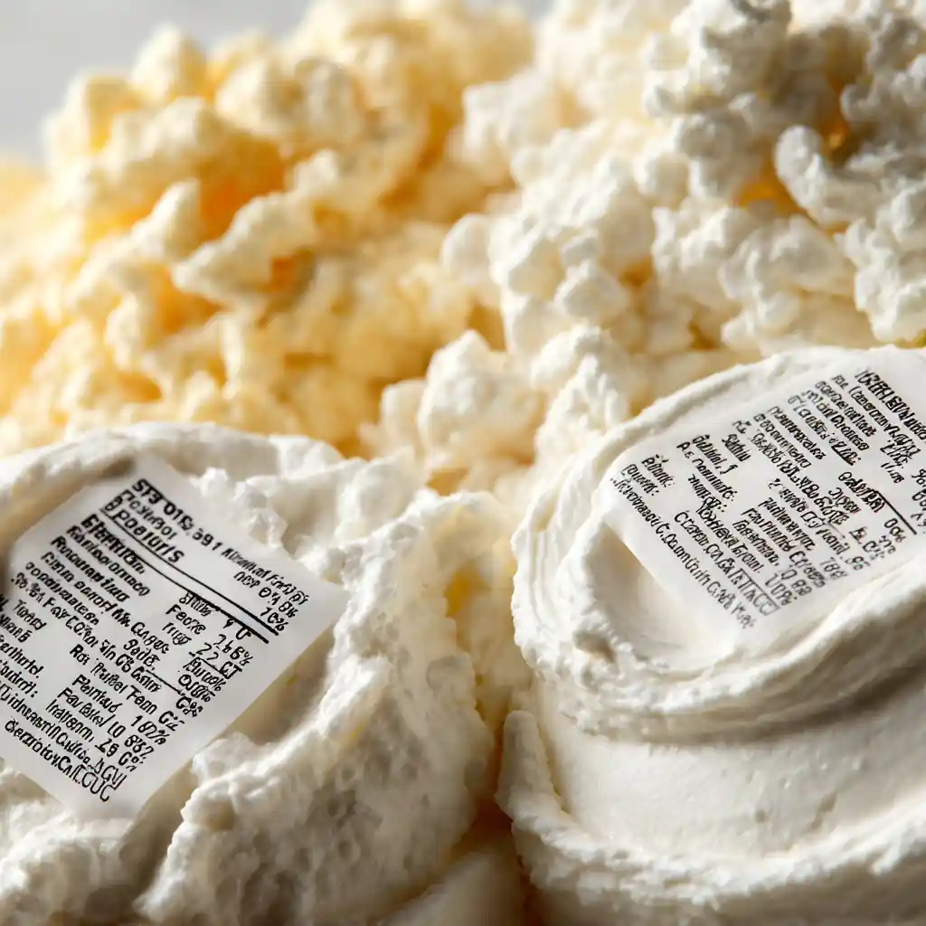 Cottage cheese vs cream cheese dip nutrition