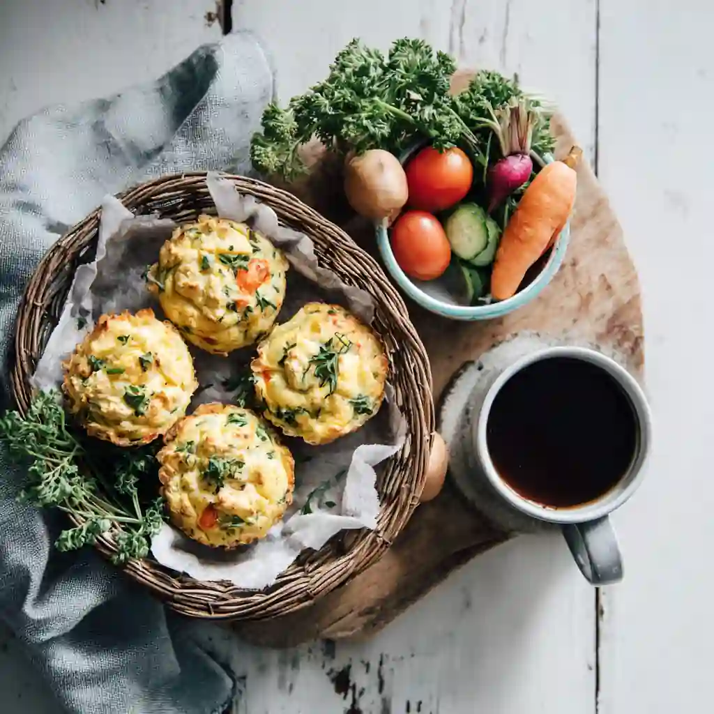 Cottage cheese egg muffins for weight loss breakfast