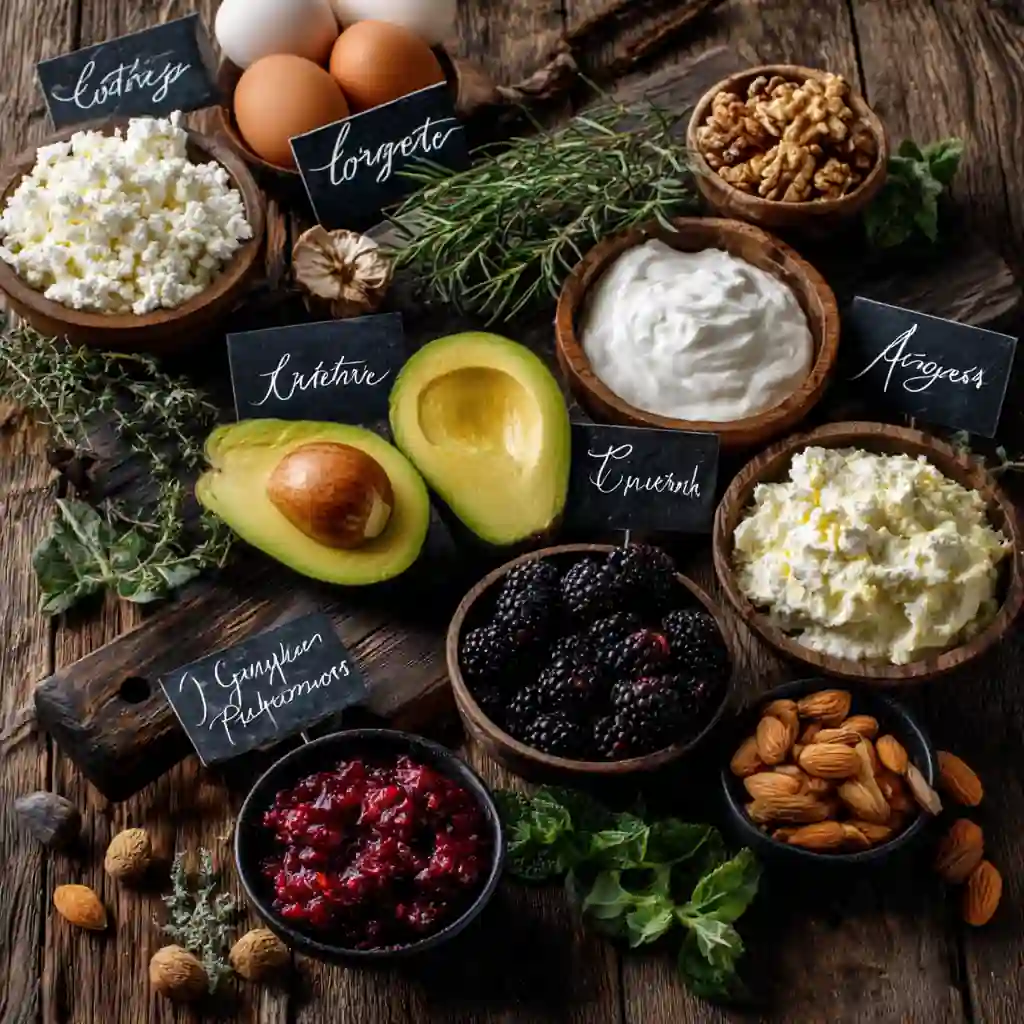 Ingredients for cottage cheese weight loss recipes