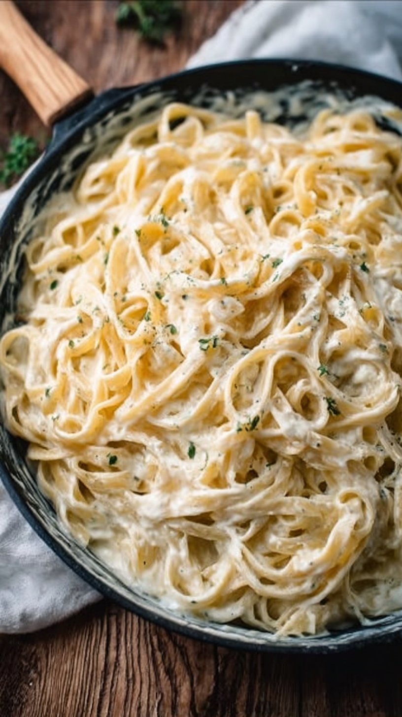 Cottage Cheese Alfredo Sauce