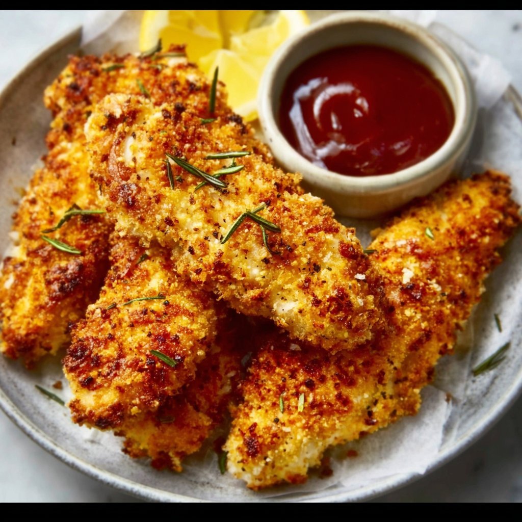 Crispy Baked Chicken Tenders