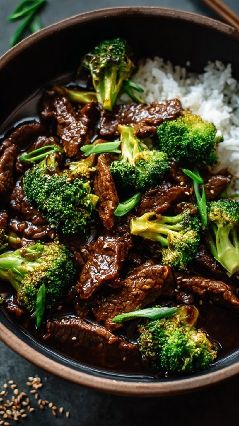 Savory Asian-Inspired Beef with Crisp Broccoli