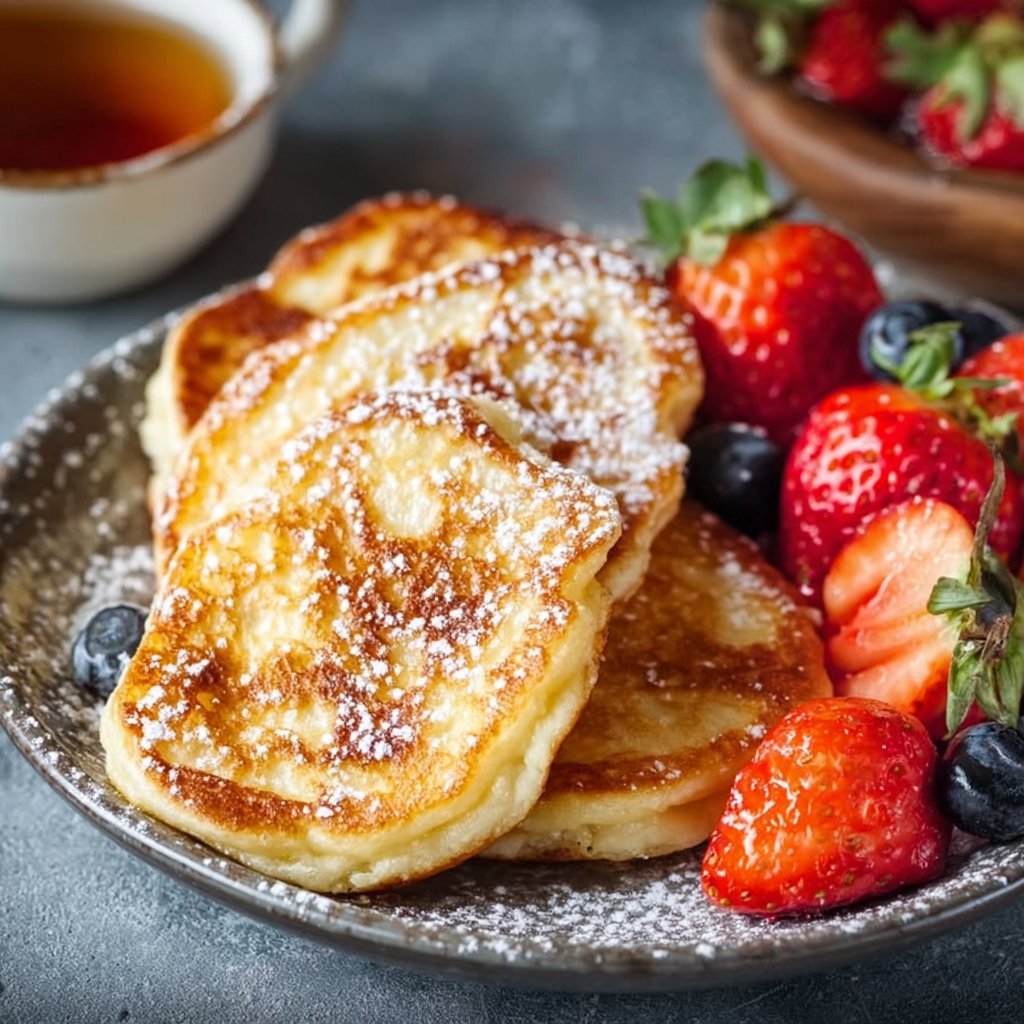Cottage Cheese Pancakes