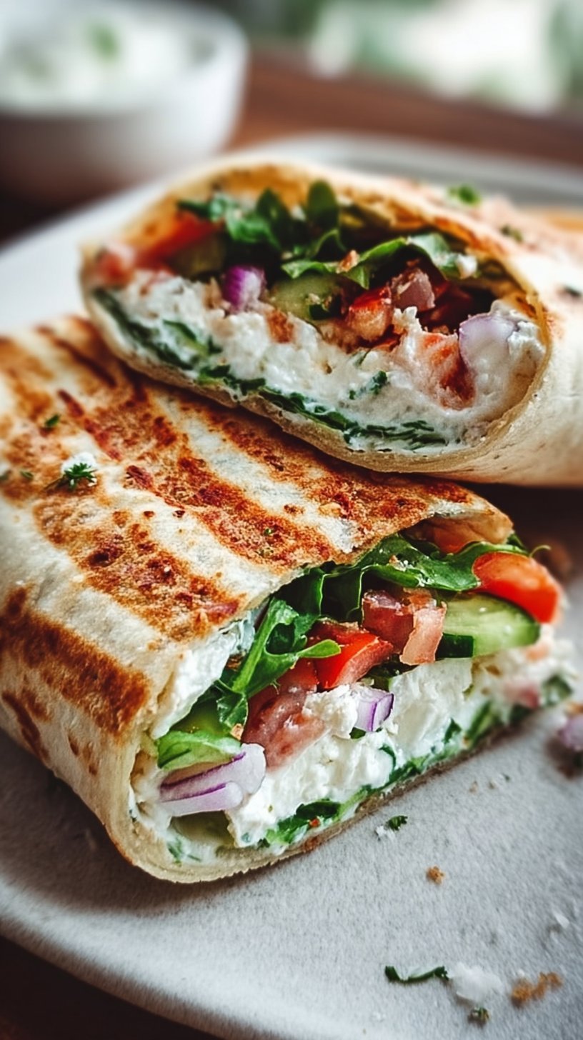 Cottage Cheese Wraps