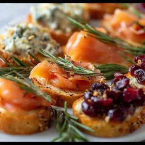 A variety of Thanksgiving finger food ideas for holiday celebrations