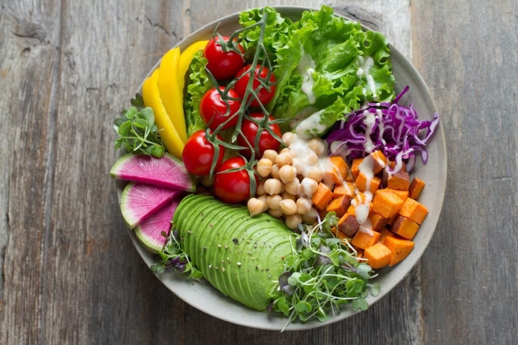 Quinoa Buddha Bowl with Lemon Tahini Dressing (The Best Healthy Lunch) Quinoa buddha bowl with fresh vegetables and tahini